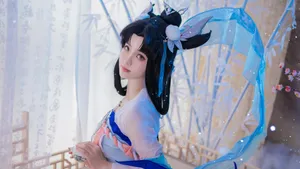 王者荣耀嫦娥如梦令cosplay图片_6