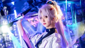 王者荣耀上官婉儿天狼绘梦者cosplay写真图片_5