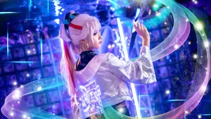 王者荣耀上官婉儿天狼绘梦者cosplay写真图片_7