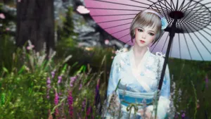 《上古卷轴5：天际》游戏美女壁纸