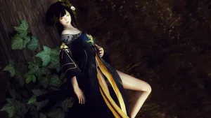 《上古卷轴5：天际》游戏美女壁纸_2