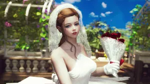 《上古卷轴5：天际》游戏美女壁纸_3