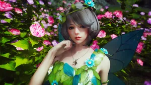 《上古卷轴5：天际》游戏美女壁纸_4