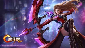 《魂斗罗：归来》美女壁纸_9