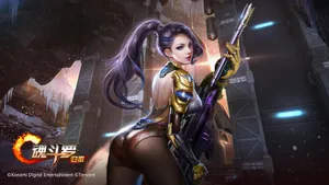 《魂斗罗：归来》美女壁纸_14