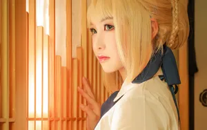 性感cosplay美女壁纸_8