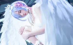甜美cosplay美女图片壁纸_5