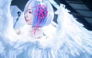 甜美cosplay美女图片壁纸_6
