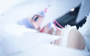 甜美cosplay美女图片壁纸_8
