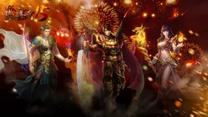 《热血传奇》游戏周年海报壁纸_3