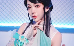 性感cosplay美女桌面壁纸_2