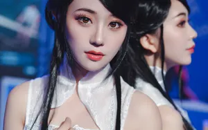 性感cosplay美女桌面壁纸_9