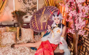 巴御前美女cosplay图片_5