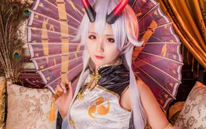 巴御前美女cosplay图片_7