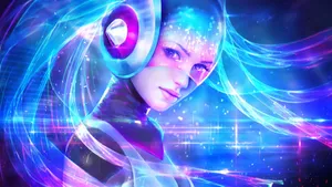 美女CG插画图片壁纸_4