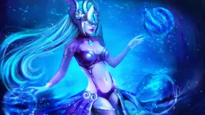 美女CG插画图片壁纸_12