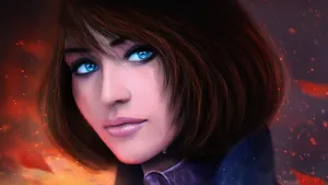 美女CG插画图片壁纸_13