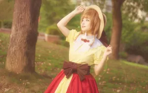 魔卡少女樱cosplay桌面壁纸_2