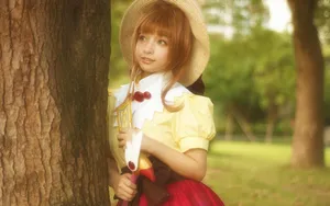 魔卡少女樱cosplay桌面壁纸_3