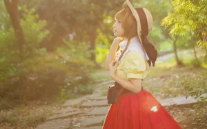 魔卡少女樱cosplay桌面壁纸_8