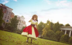 魔卡少女樱cosplay桌面壁纸_9