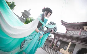 剑网三人物萝莉cosplay壁纸_3