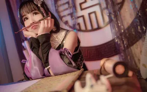 剑网三人物萝莉cosplay壁纸_4