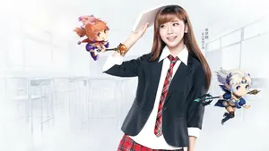 网络女神李梦颖壁纸_9