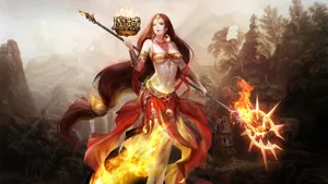 魔域女神电脑桌面壁纸_2