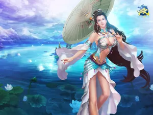 龙武游戏美女桌面壁纸_1