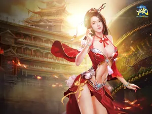 龙武游戏美女桌面壁纸_4