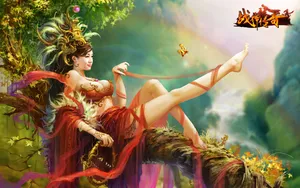 战神传奇游戏美女壁纸_3