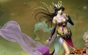 战神传奇游戏美女壁纸_4