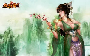 战神传奇游戏美女壁纸_5