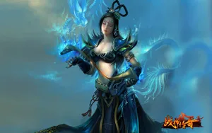 战神传奇游戏美女壁纸_7