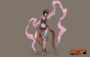 战神传奇游戏美女壁纸_8