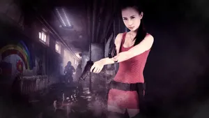 枪魂游戏美女桌面壁纸_4