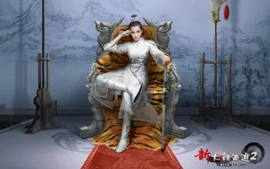 李冰冰《新大话西游2》游戏壁纸_5