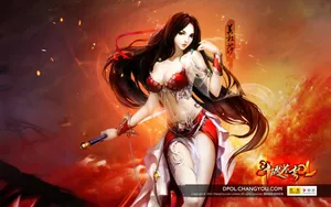 《斗破苍穹OL》玄幻网游壁纸_9