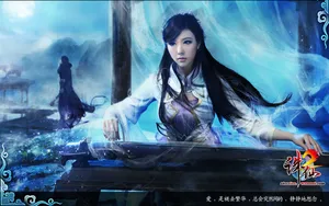 《诛仙2》宅男女神赵奕欢cos雪琪桌面壁纸_4
