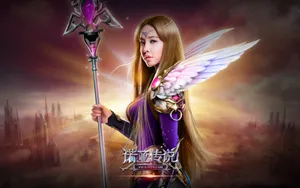 《诺亚传说》蔡依林代言壁纸