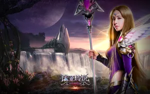 《诺亚传说》蔡依林代言壁纸