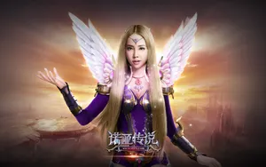《诺亚传说》蔡依林代言壁纸_2