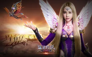 《诺亚传说》蔡依林代言壁纸_3
