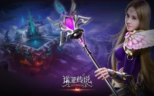 《诺亚传说》蔡依林代言壁纸_4