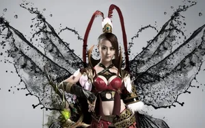 御龙在天美女cos壁纸_4