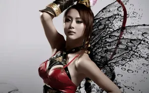 御龙在天美女cos壁纸_5