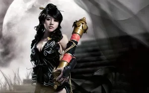 御龙在天美女cos壁纸_7