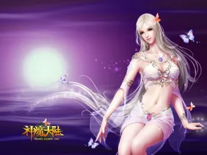 神魔大陆 希莉娅 CG美女壁纸_2