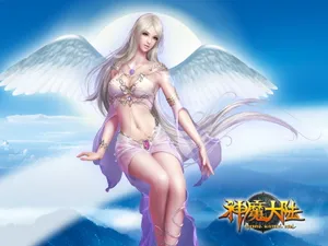 神魔大陆 希莉娅 CG美女壁纸_5